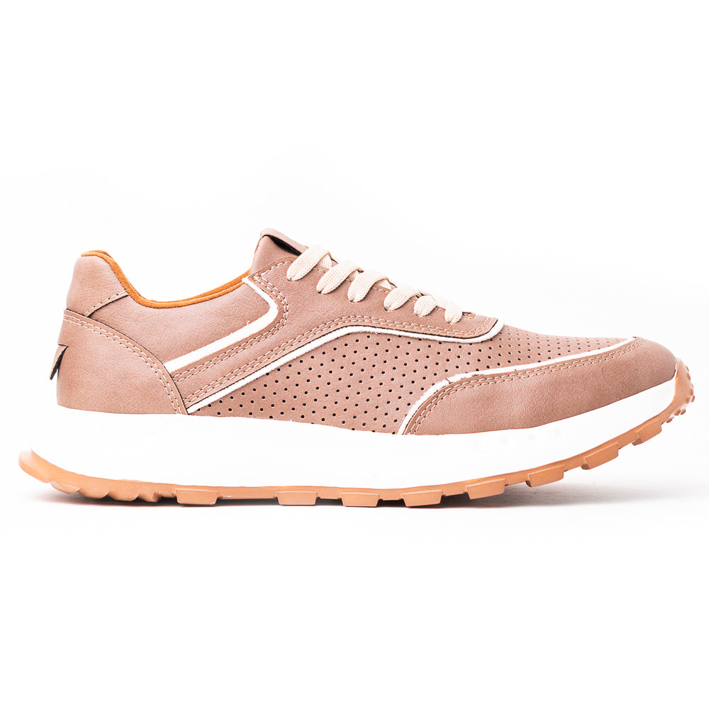 Sky Walk Tenis Casual Hombre 663103A-43BEIGE