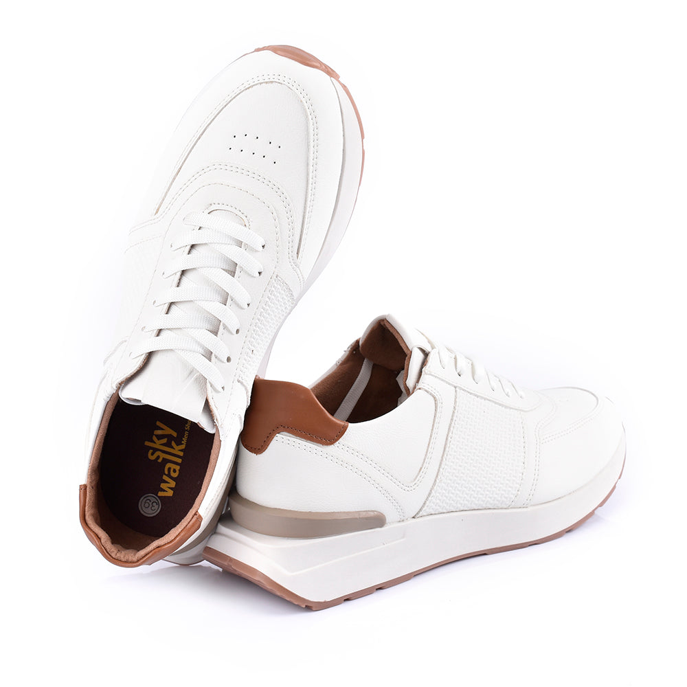 Sky Walk Tenis Casuales Para Hombre 663103D-13BLANCO