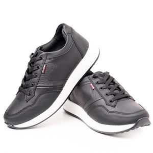 Sky Walk Tenis Urbanos Casuales para Hombre 6631042582NEGRO
