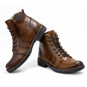 Sky Walk Botas Cuero Hombres 663106BROOCKYN MIEL