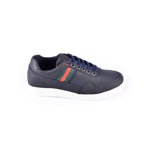 Skywalk Tenis Casual de cuero Moda Hombres 663111224Azul