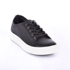 Sky Walk Zapatos Casual Cuero Hombre 663111227Negro