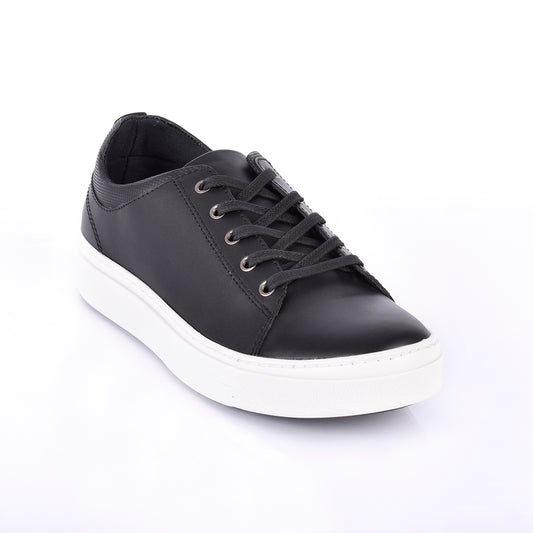 Sky Walk Zapatos Casual Cuero Hombre 663111227Negro