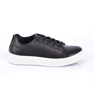 Sky Walk Zapatos Casual Cuero Hombre 663111227Negro