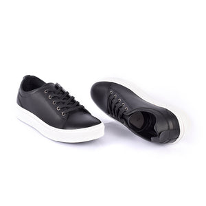 Sky Walk Zapatos Casual Cuero Hombre 663111227Negro