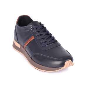 Sky Walk Tenis Casuales de cuero Hombre 66311160AZUL