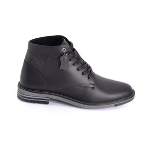 Sky Walk Botas Cuero Hombres 66311161NEGRO