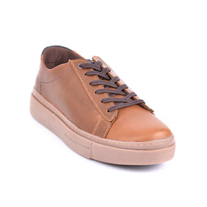 Sky Walk Tenis Casual de cuero Para Hombre 66311162MIEL