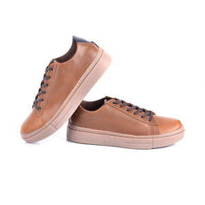 Sky Walk Tenis Casual de cuero Para Hombre 66311162MIEL