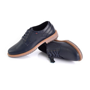 Sky Walk Zapatos Casual en cuero para Hombre 66311176AZUL