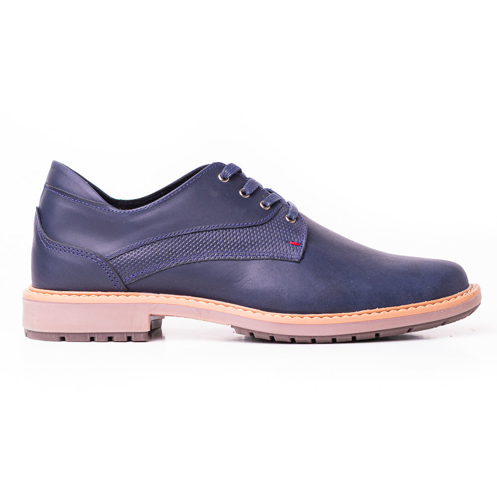 Sky Walk Zapato Cordon en Cuero Para Caballero 66311193AZUL
