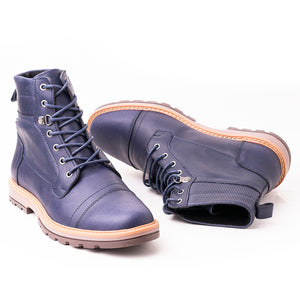 Sky Walk Botas Cuero Hombre 66311195AZUL