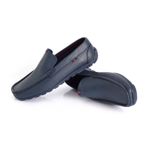 SkyWalk Mocasín Clásico en cuero para Caballero 663145017AZUL