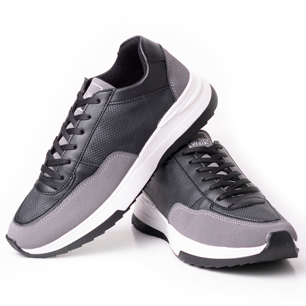 Sky Walk Zapatos Casual Hombre 663150805NEGRO