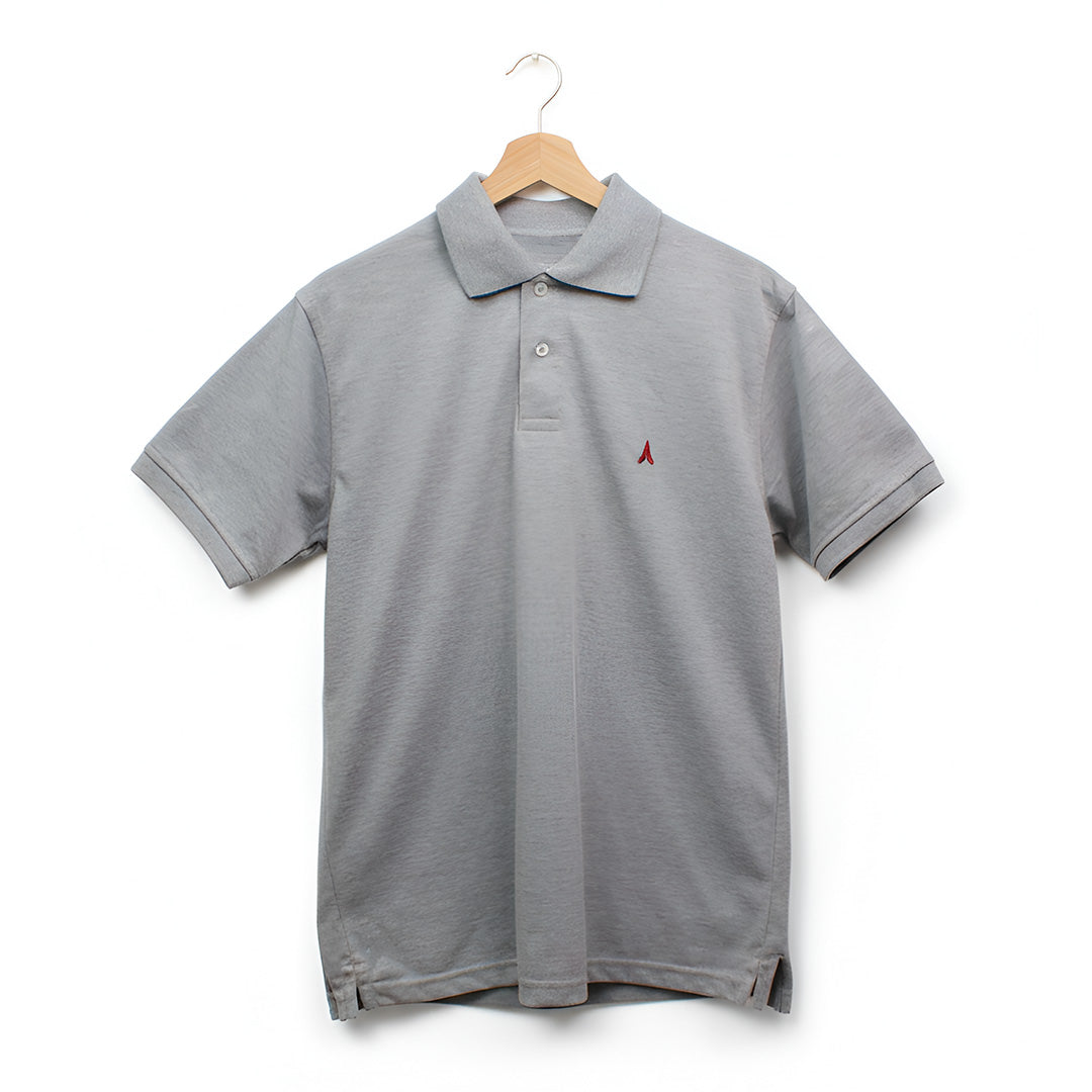 Sky Walk Camiseta Tipo Polo para Hombre 773107SKWSGRIS