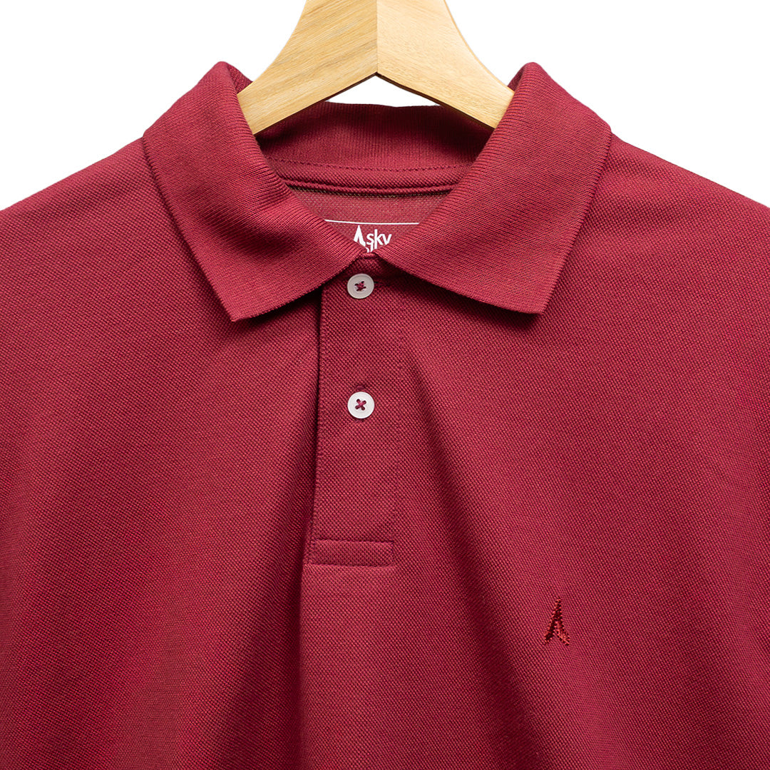 Sky Walk Camiseta Tipo Polo para Hombre 773107SKWSVINO