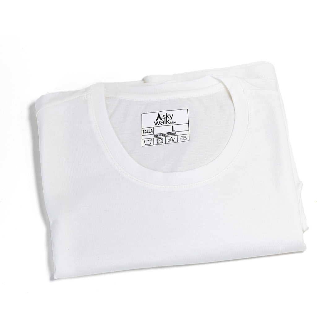 Sky Walk Camiseta Regular Fit para Hombre 773107VRSBLANCO