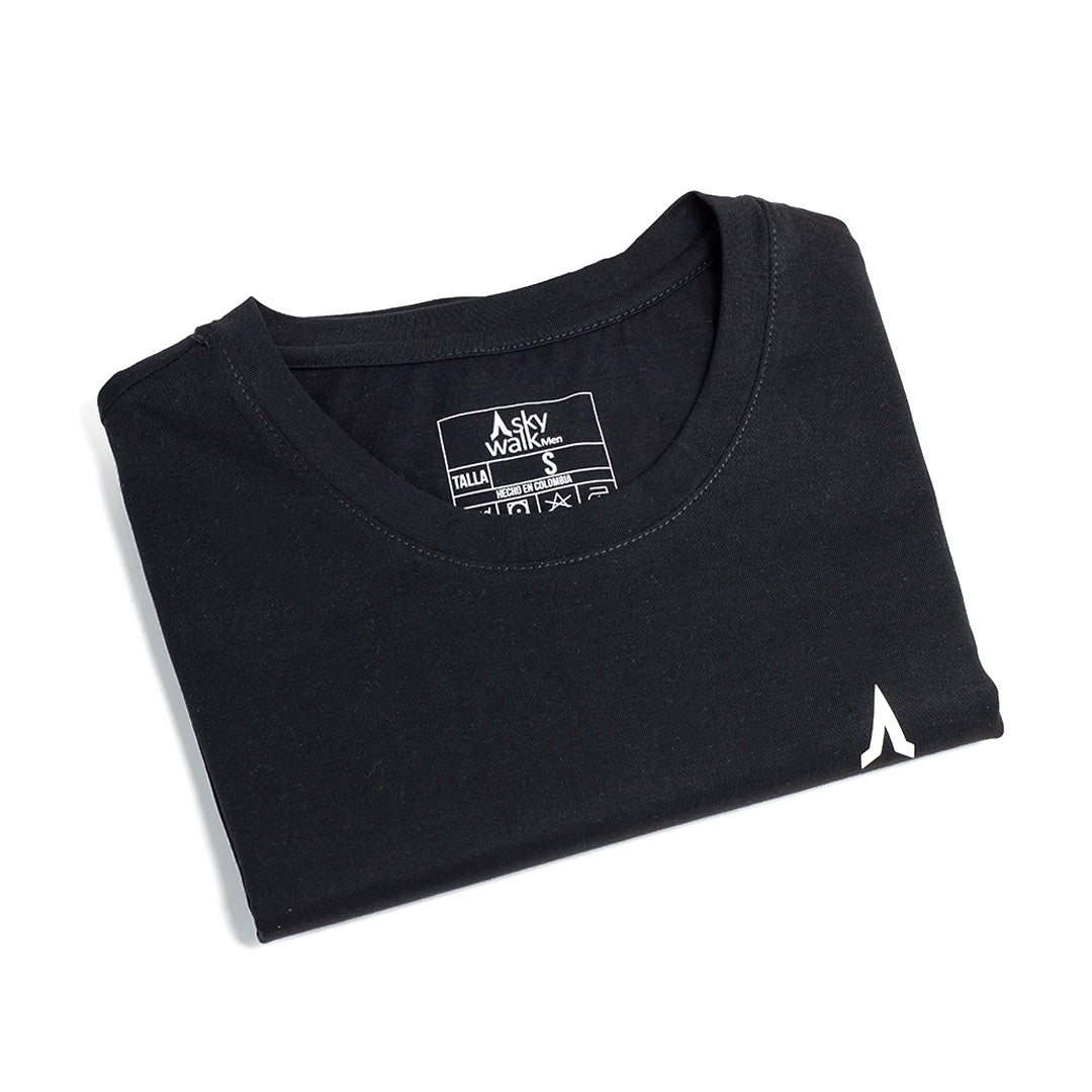 Sky Walk Camiseta Regular Fit para Hombre 773107VRSNEGRO
