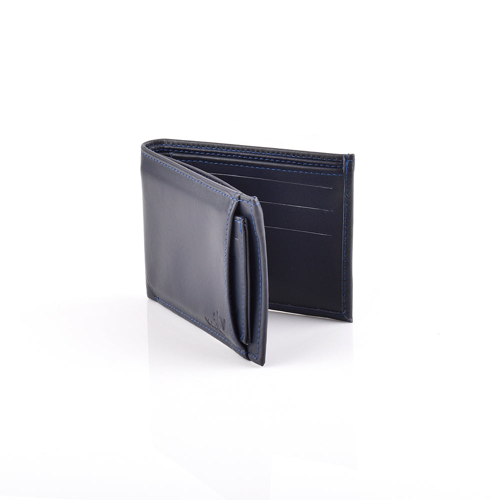 Skywalk Billeteras de cuero Moda Hombres 7731091003Azul
