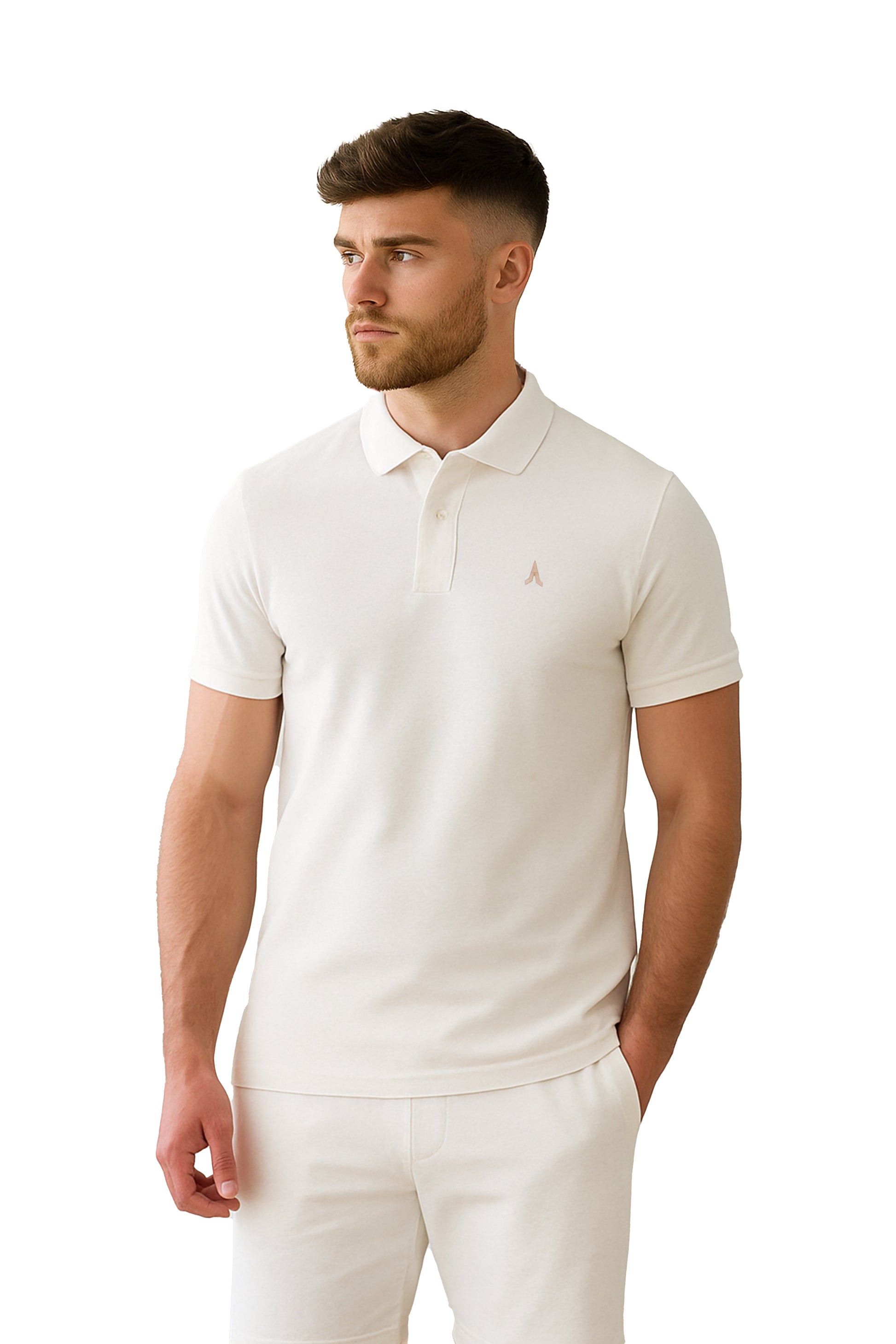 Polo de hombre 7731140100D2BEIGE