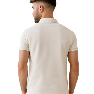 Polo de hombre 7731140100D2BEIGE