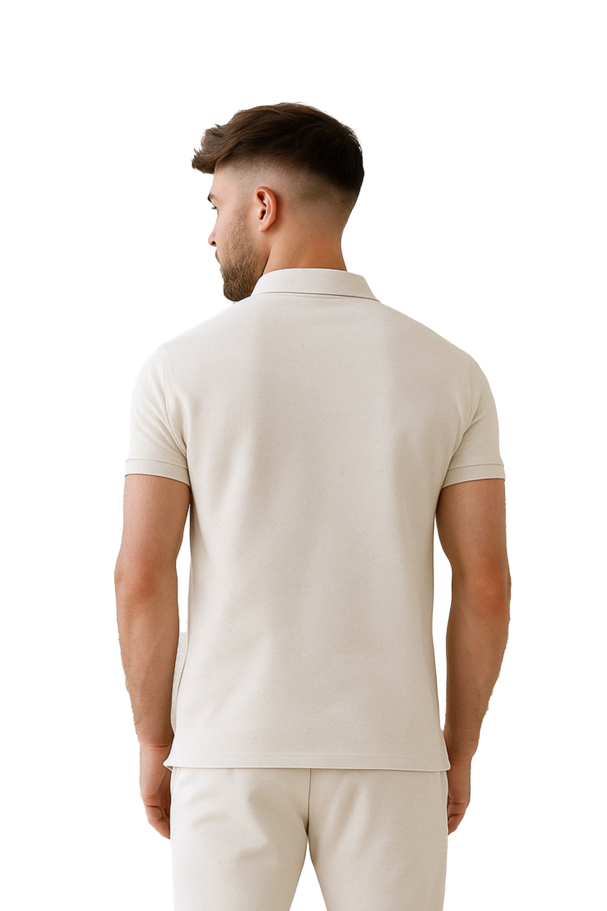 Polo de hombre 7731140100D2BEIGE