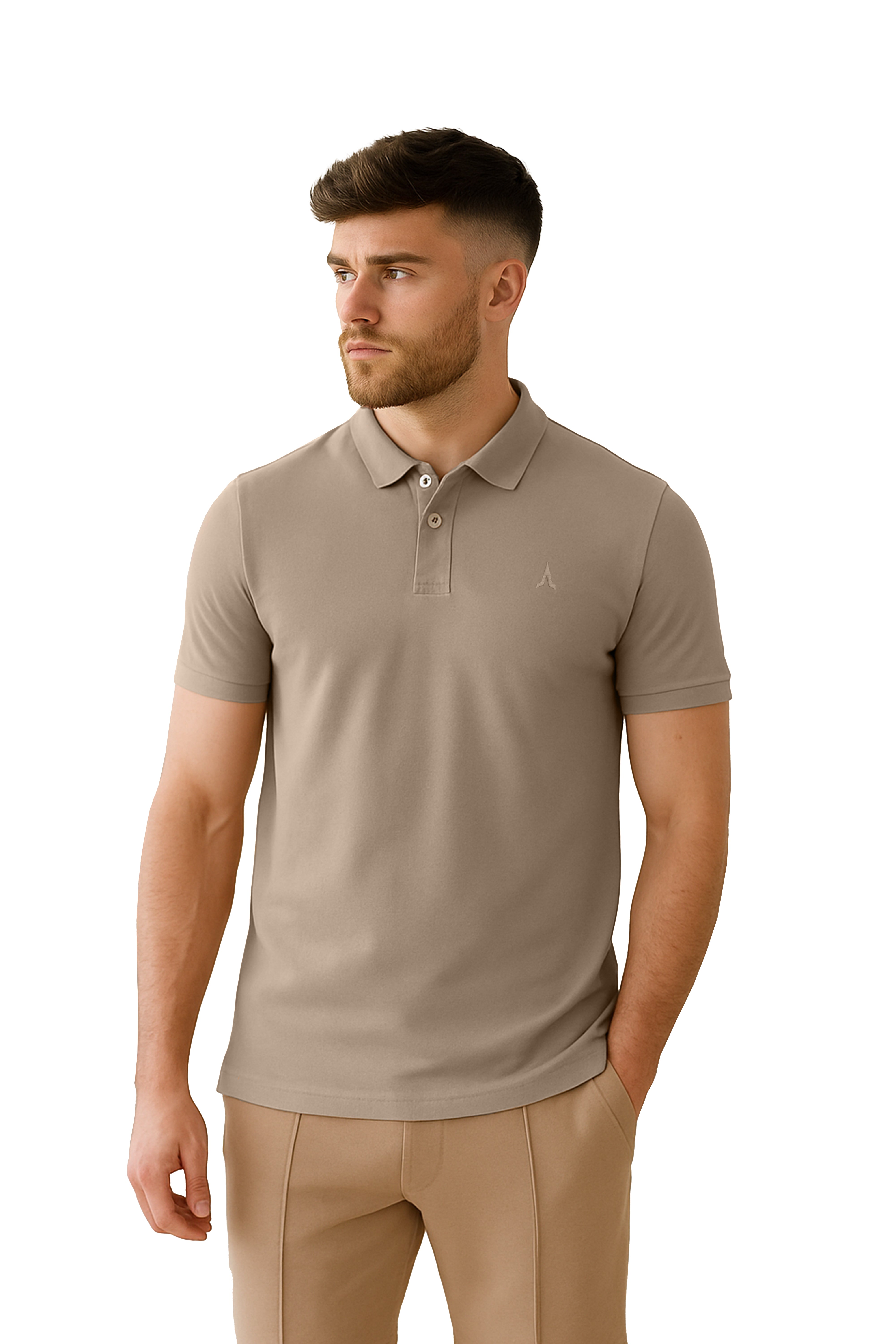 Polo de hombre 7731140100D5CAQUI