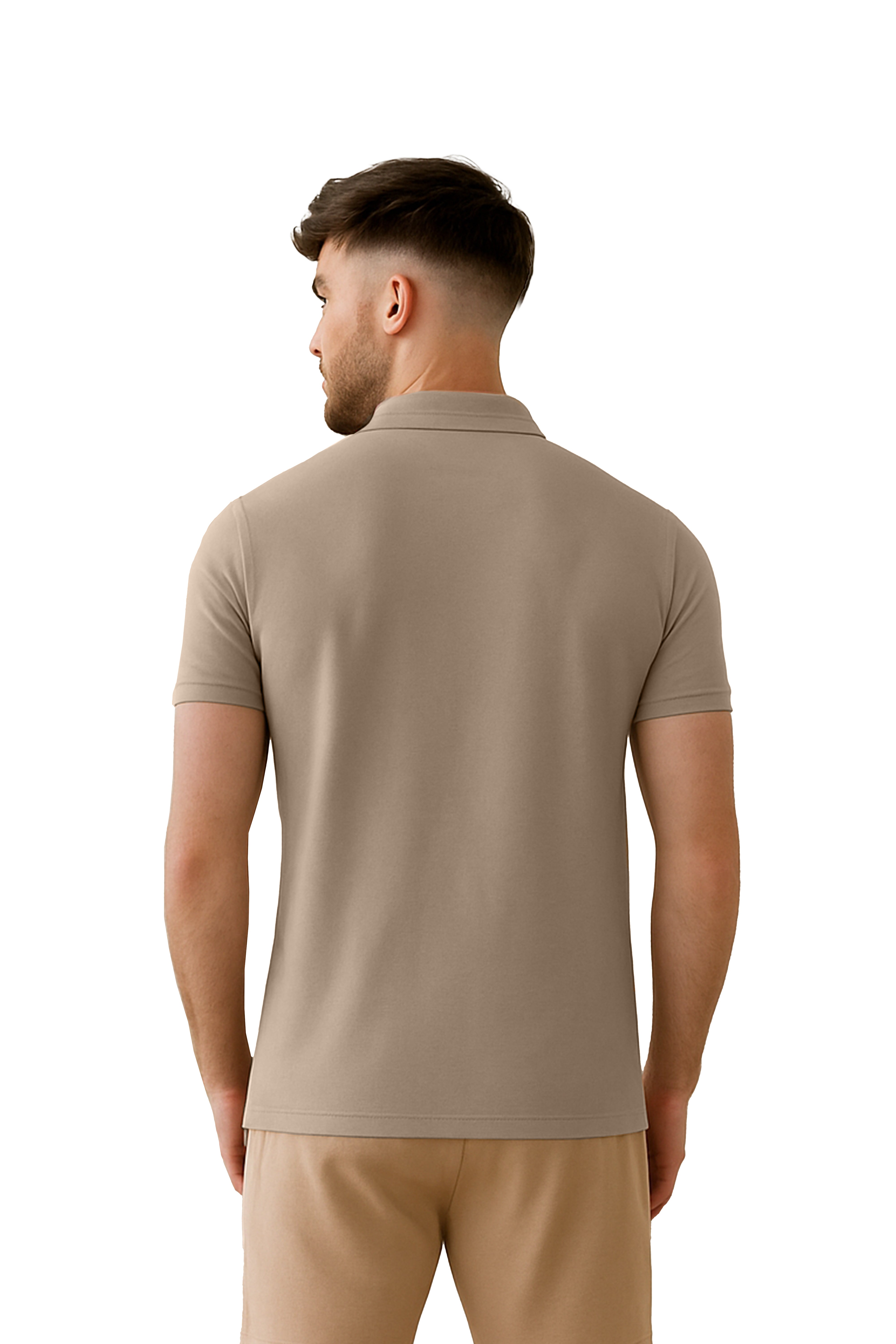 Polo de hombre 7731140100D5CAQUI