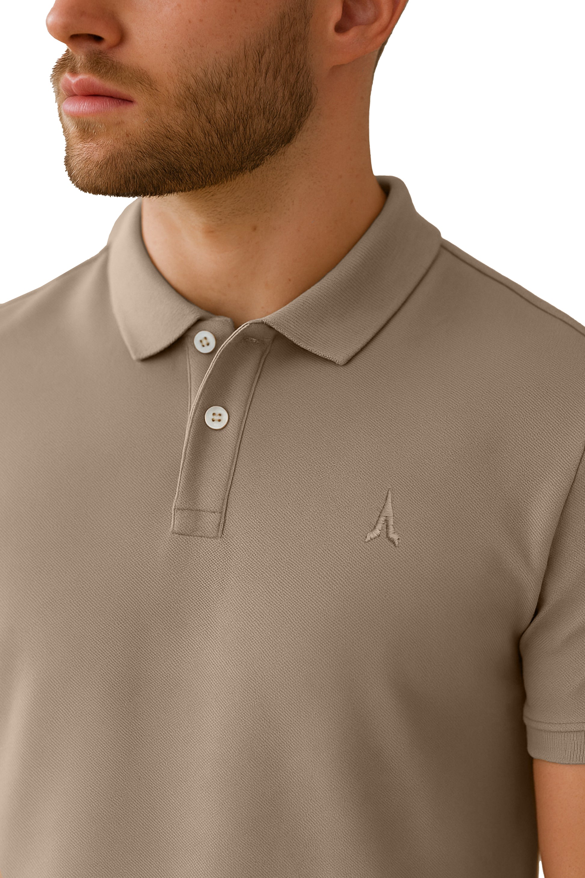 Polo de hombre 7731140100D5CAQUI