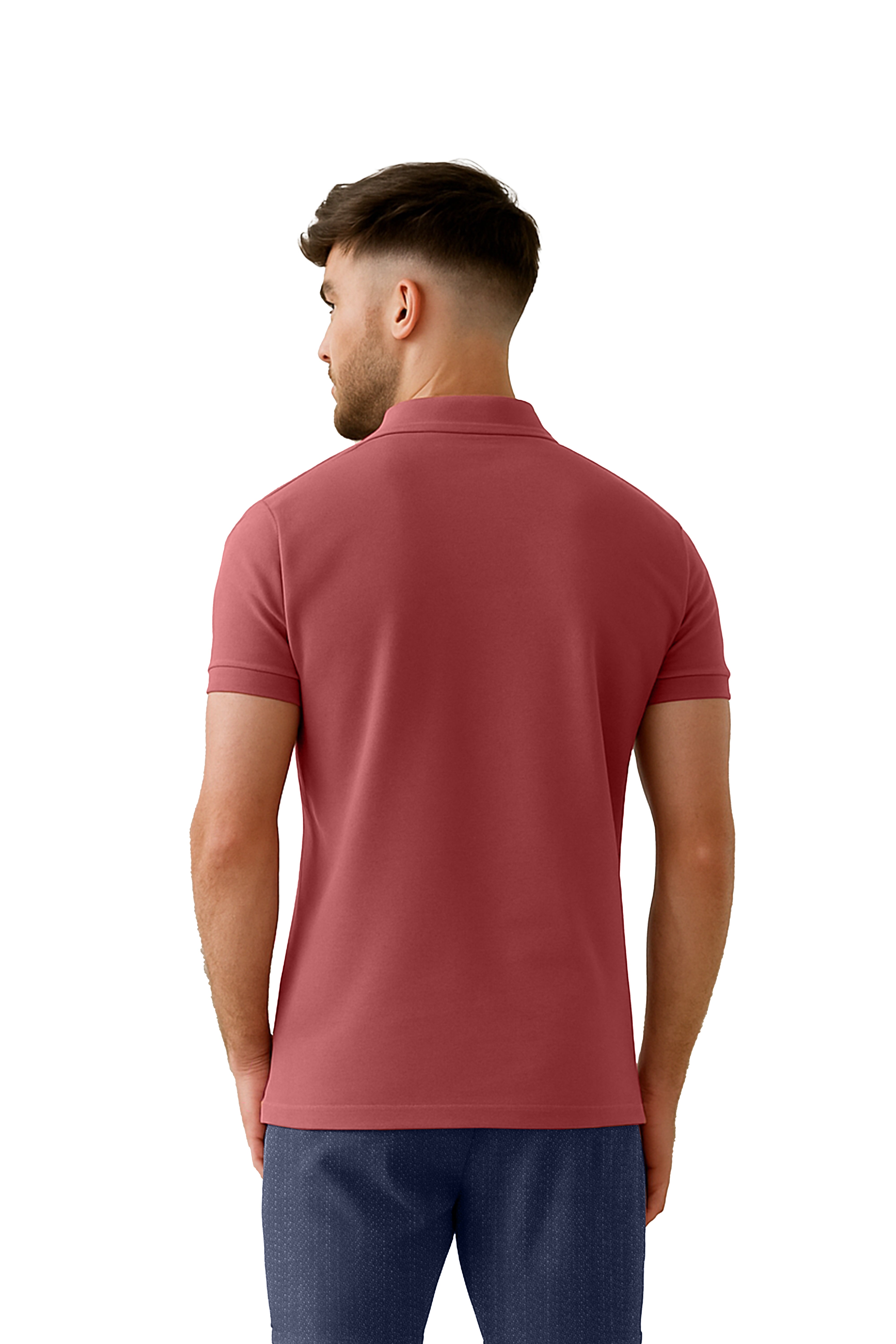 Polo de hombre 7731140100D5LADRILLO