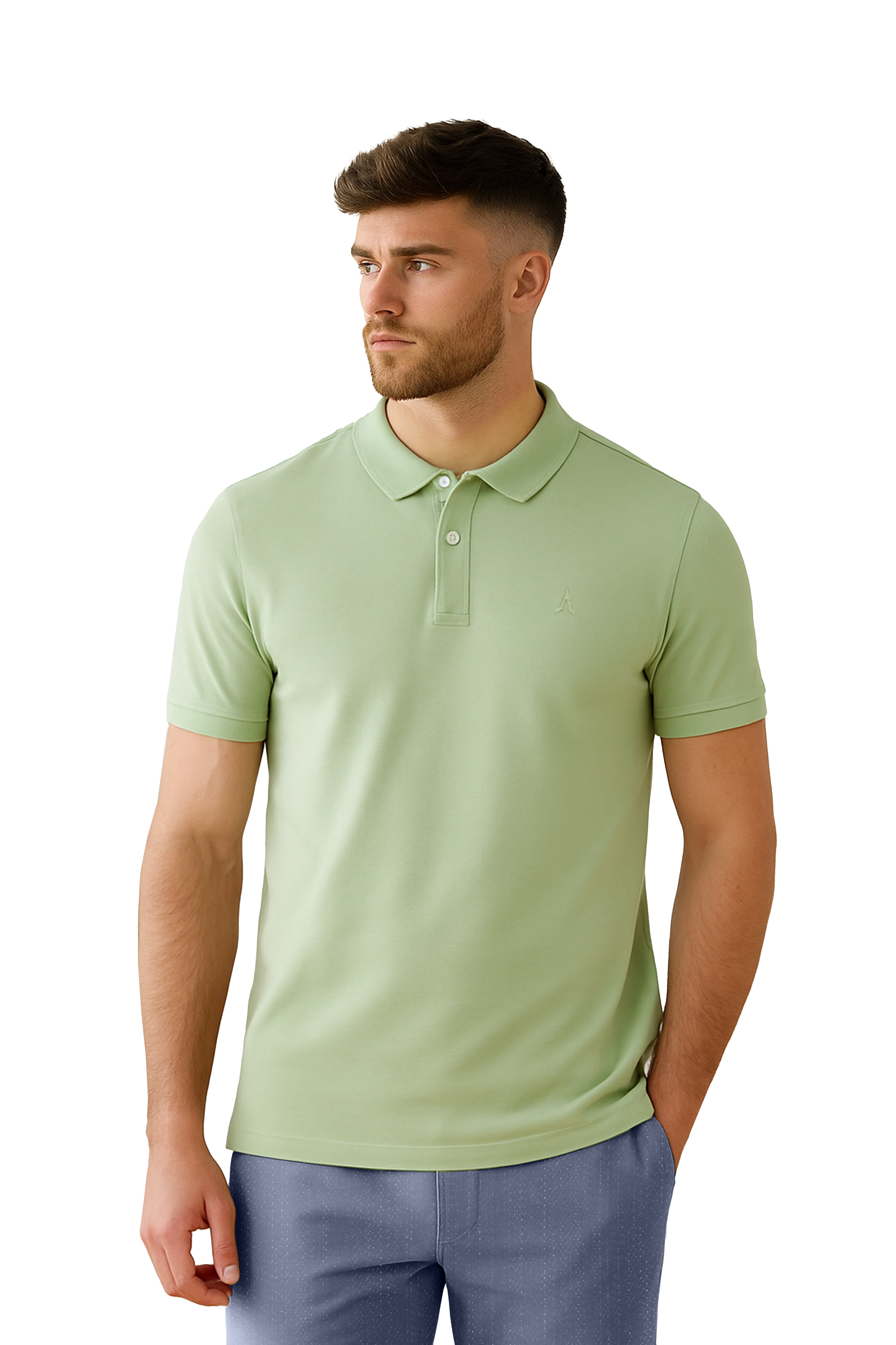 Polo de hombre 7731140100D5VERDE