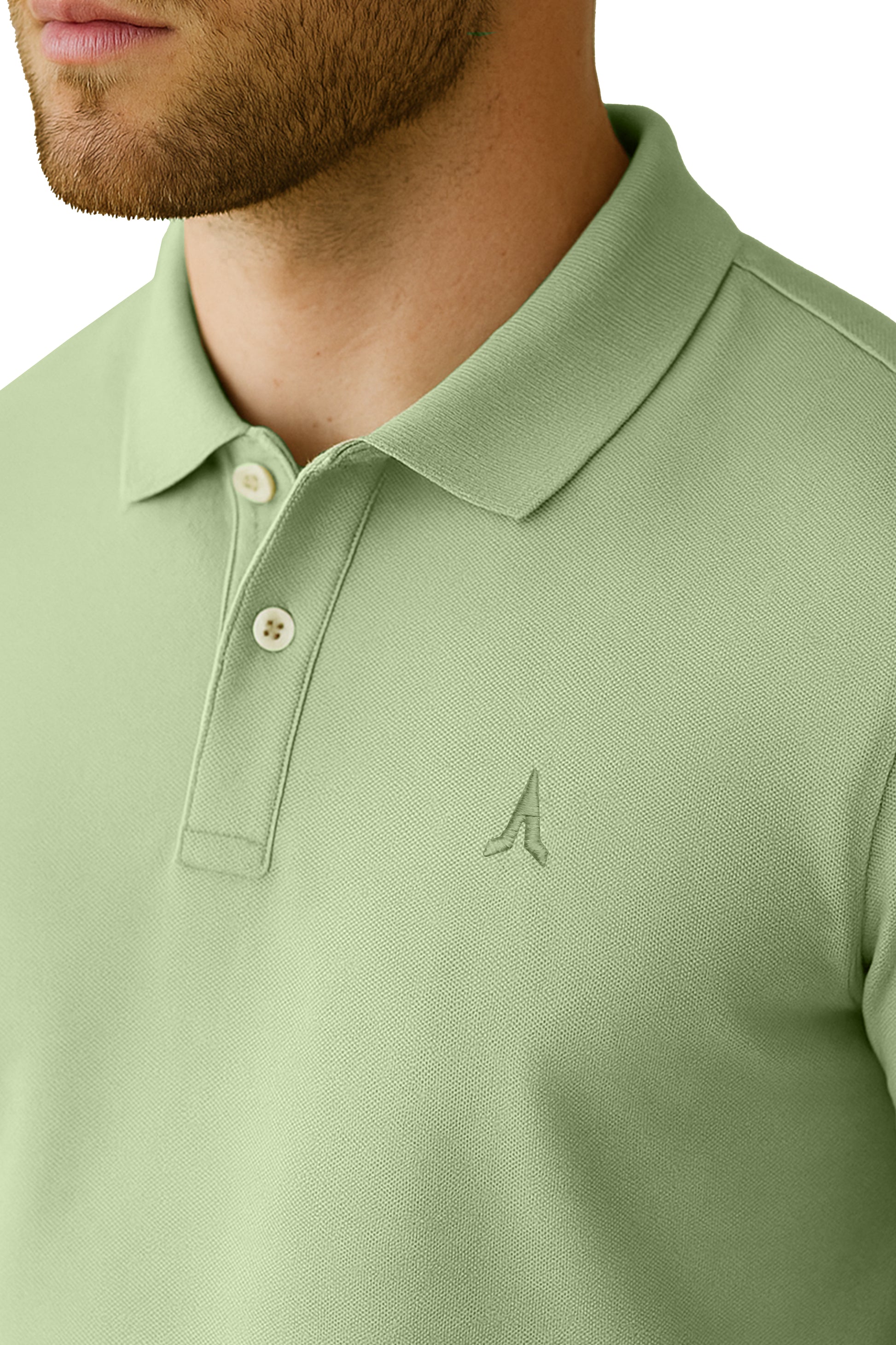 Polo de hombre 7731140100D5VERDE