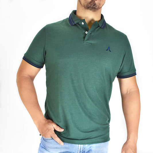 Polo de hombre 773129POLOSKYVERDE
