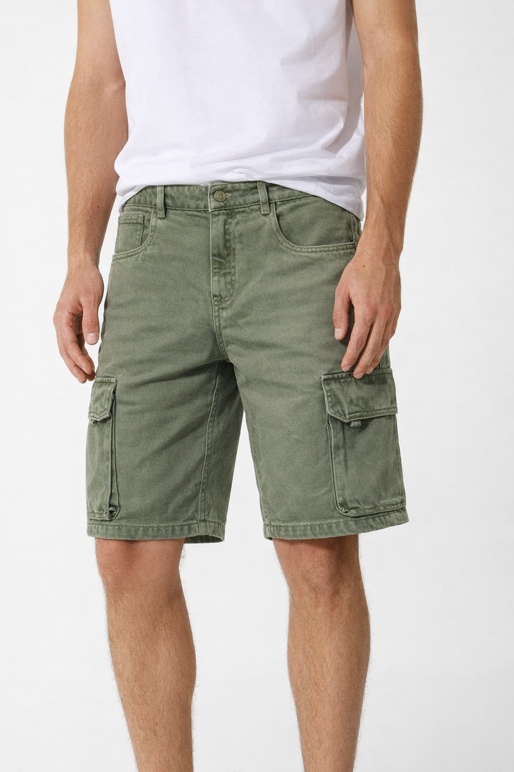 Sky Walk Bermudas Cargo para Hombre 7731465245VERDE