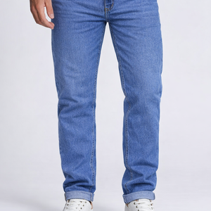 Jean regular fit tiro medio 7731485059AZUL