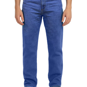Jean regular fit tiro medio 7731485059AZUL