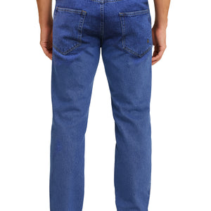 Jean regular fit tiro medio 7731485059AZUL
