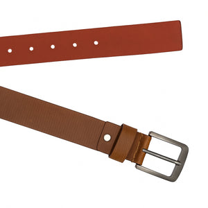 Correa de cuero para hombre 773KO466MIEL