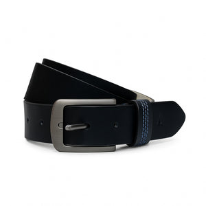 Correa de cuero para hombre 773KO863AZUL