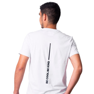 Camiseta regular fit manga corta de hombre 773C107230201BLANCO