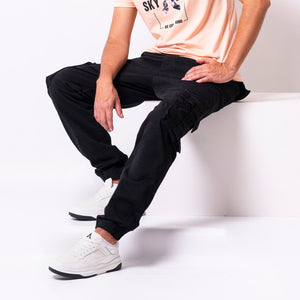 Pantalón cargo Regular Fit 7731431437-3NEGRO