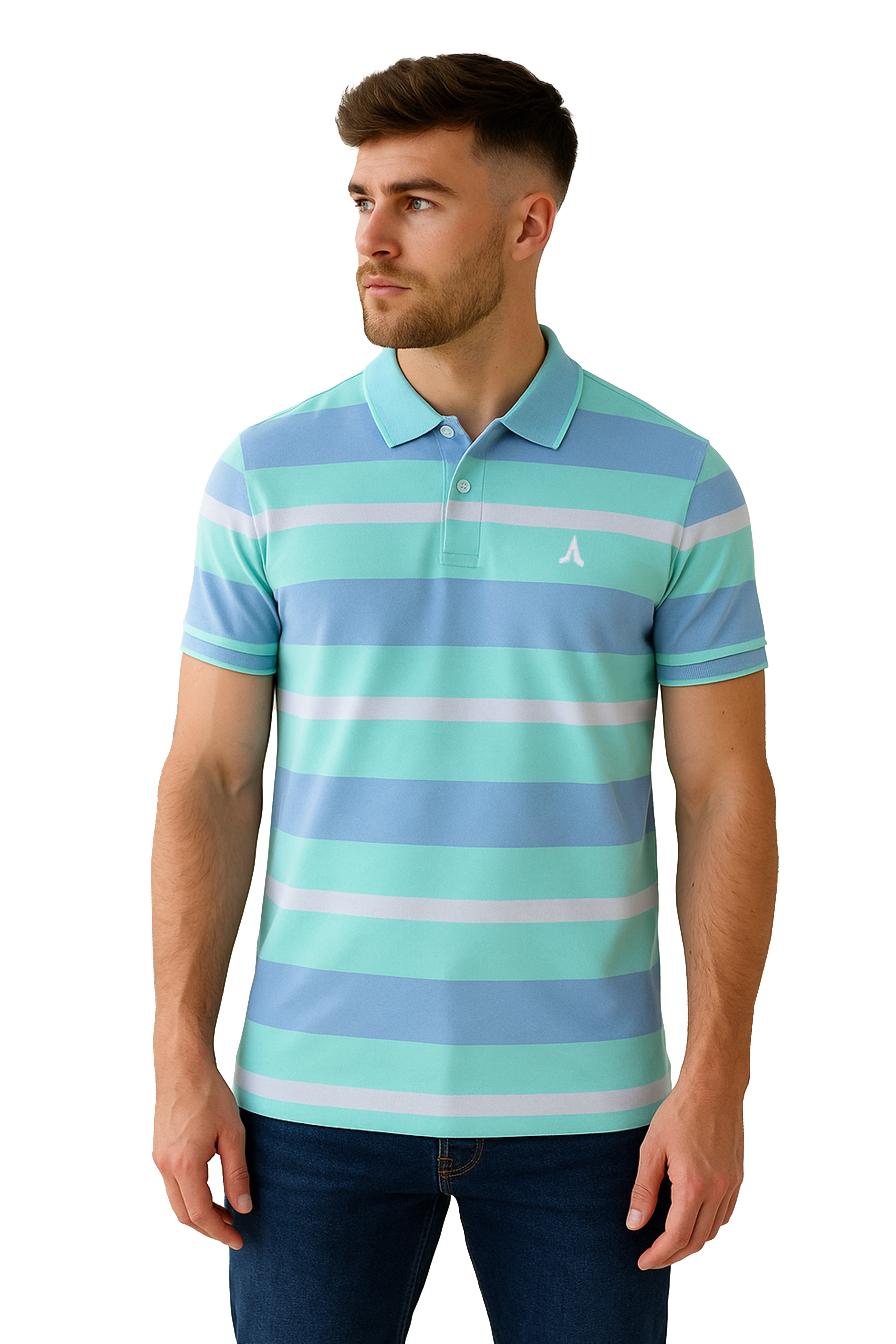 Polo de hombre 7731140100D2MENTA