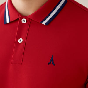 Polo de hombre 7731140100D3ROJO