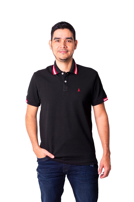 Polo de hombre 7731140100D3NEGRO