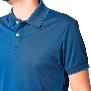 Polo de hombre 7731140100D1CELESTE