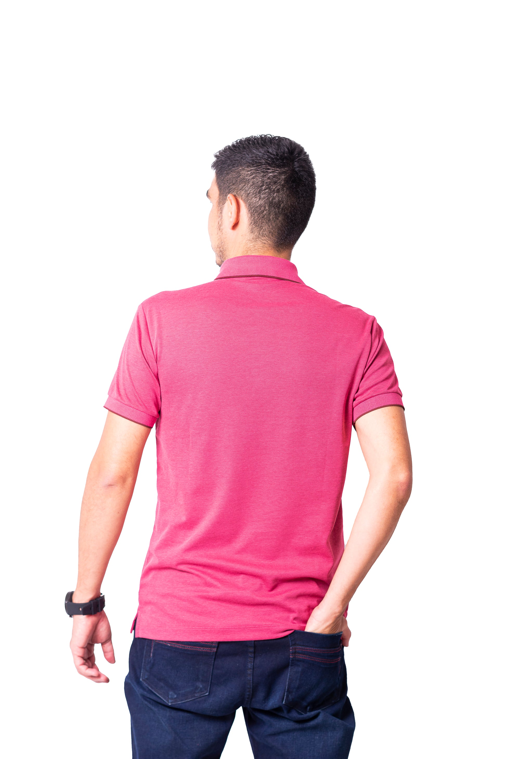 Polo de hombre 7731140100D1ROSA