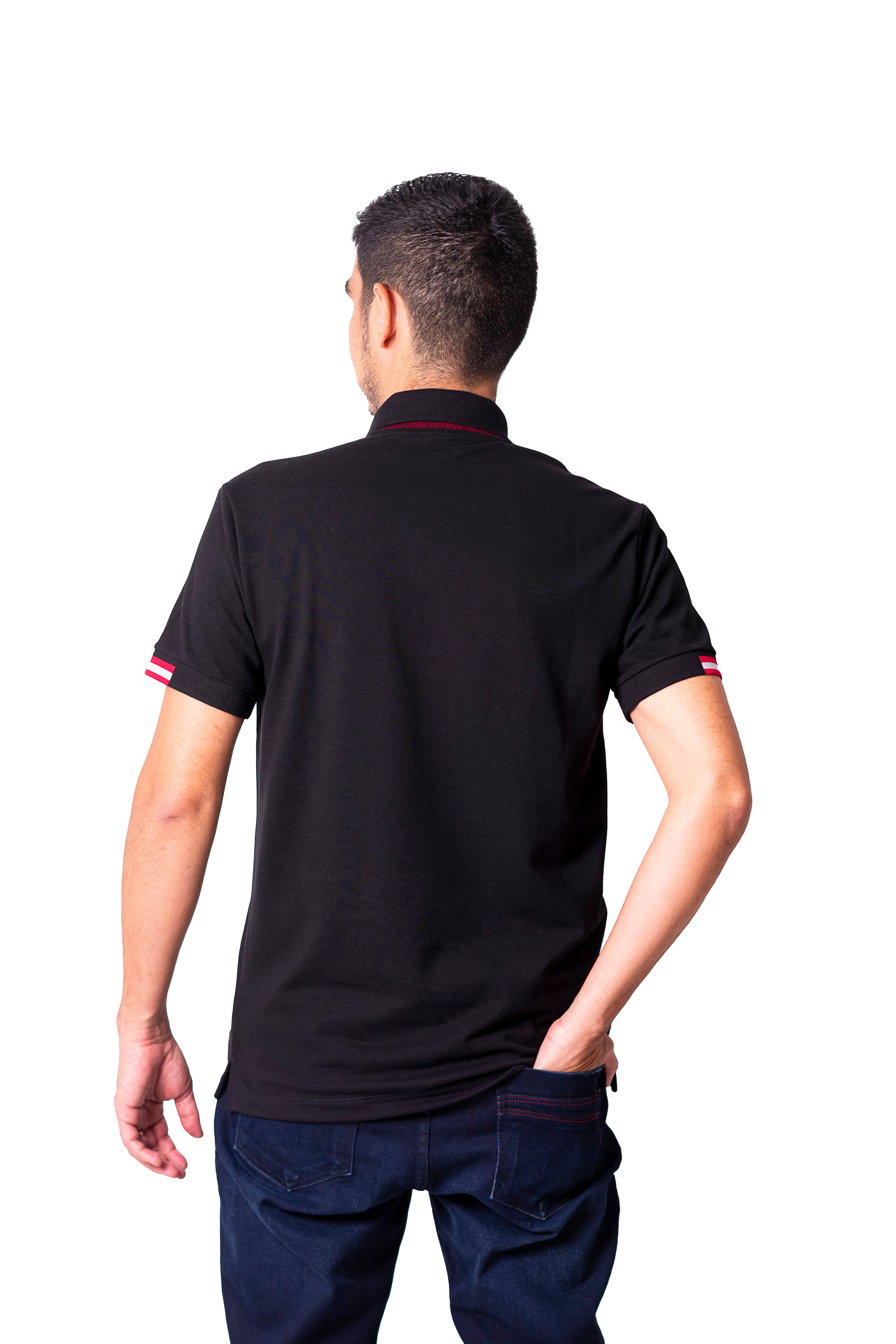 Polo de hombre 7731140100D3NEGRO