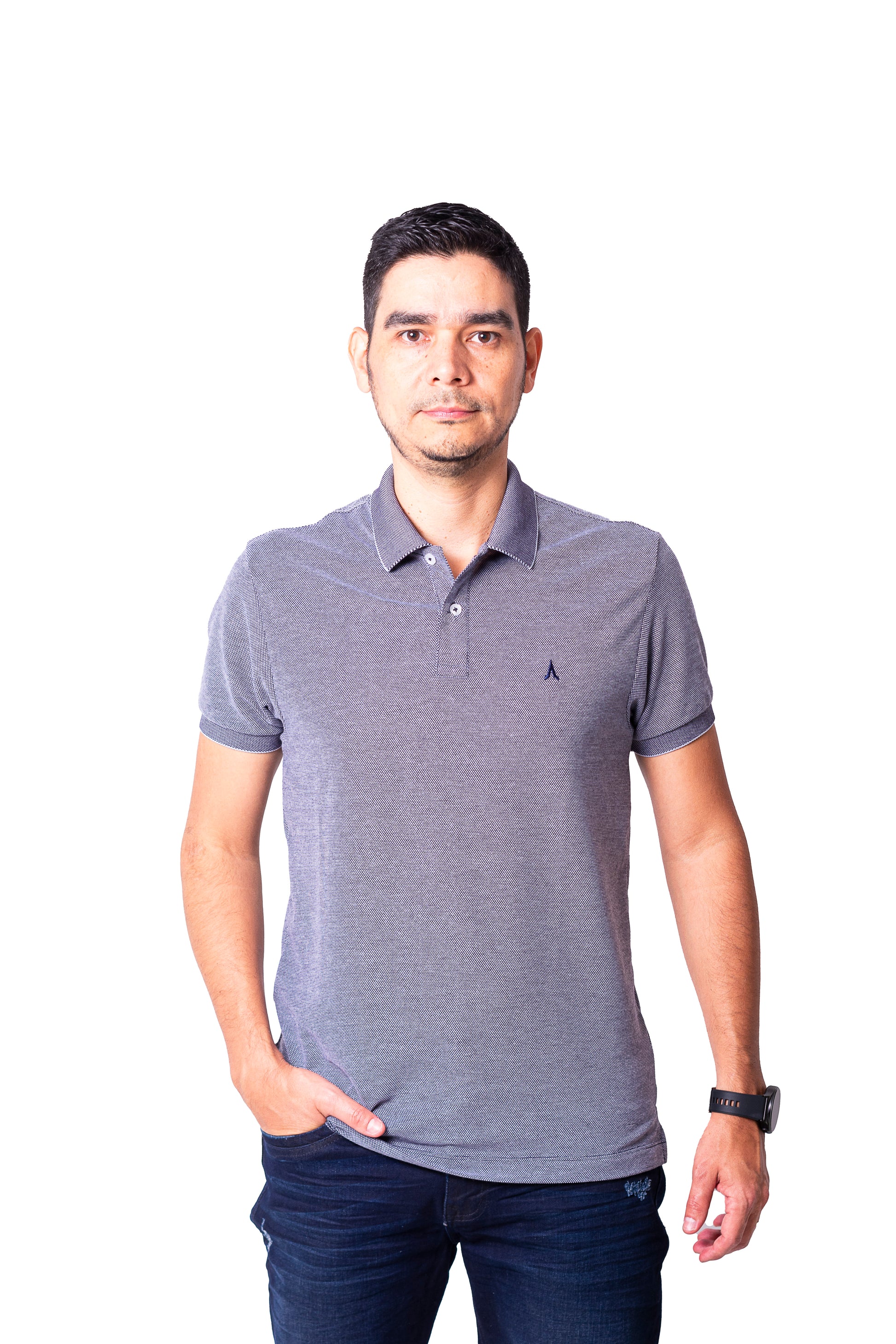 Polo de hombre 7731140100D2INDIGO