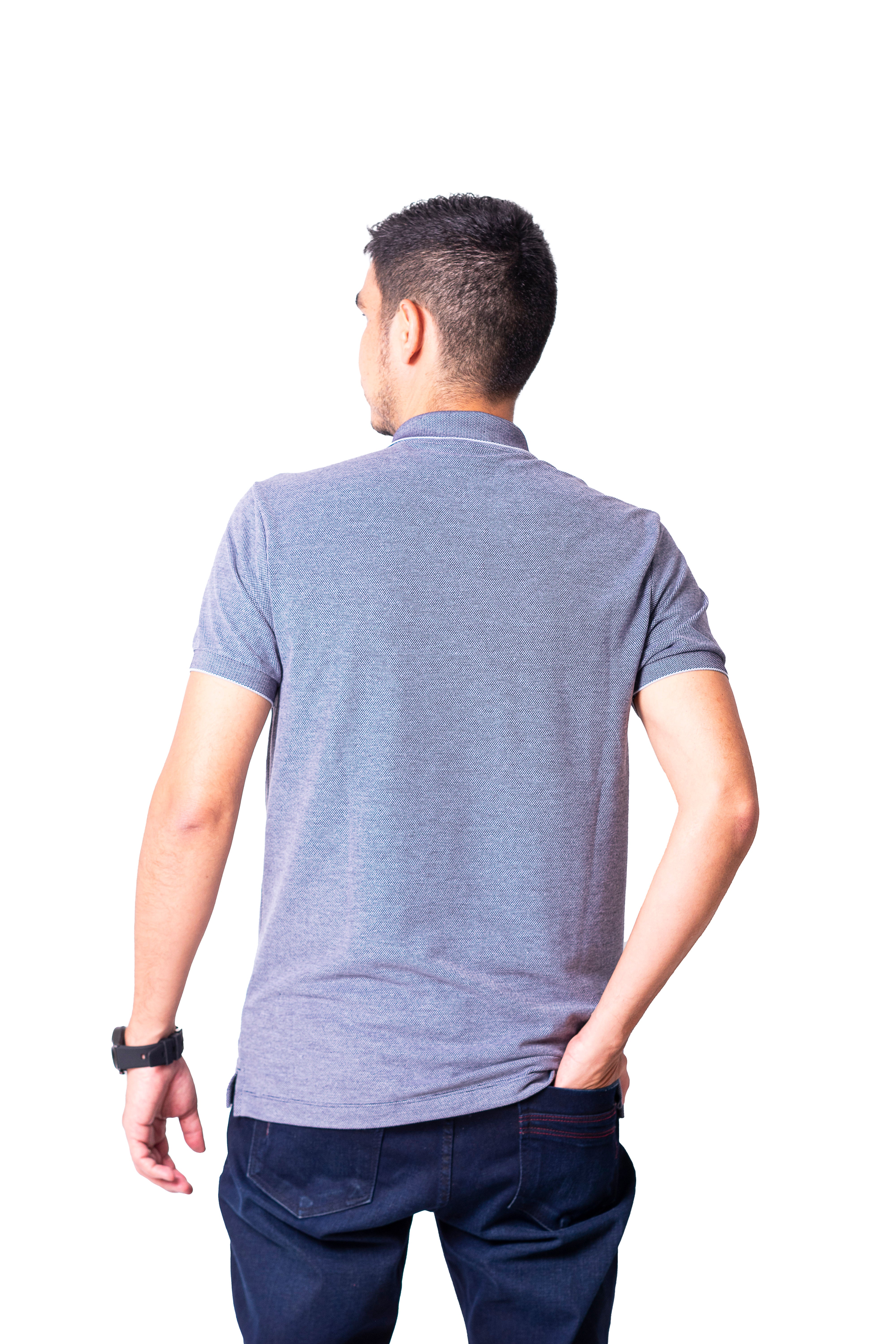 Polo de hombre 7731140100D2INDIGO