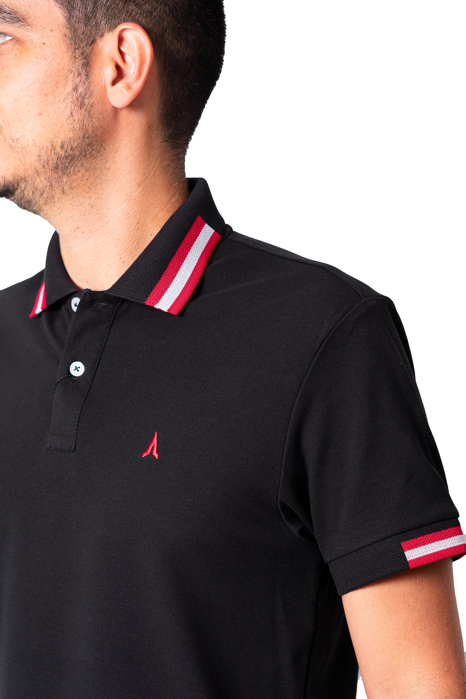 Polo de hombre 7731140100D3NEGRO